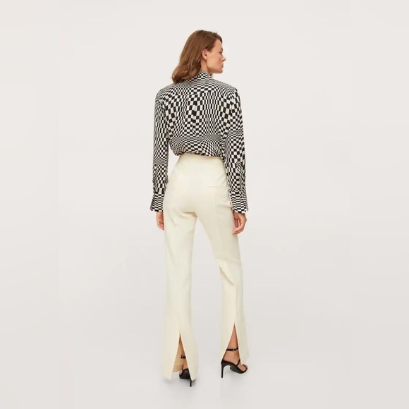 NWT Mango Flare Trousers - Picture 3 of 6